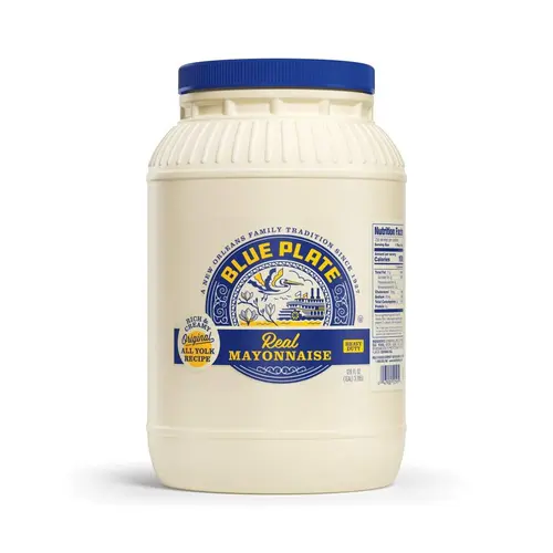 Blue Plate Real Mayonnaise, 128 fl oz Plastic Jar