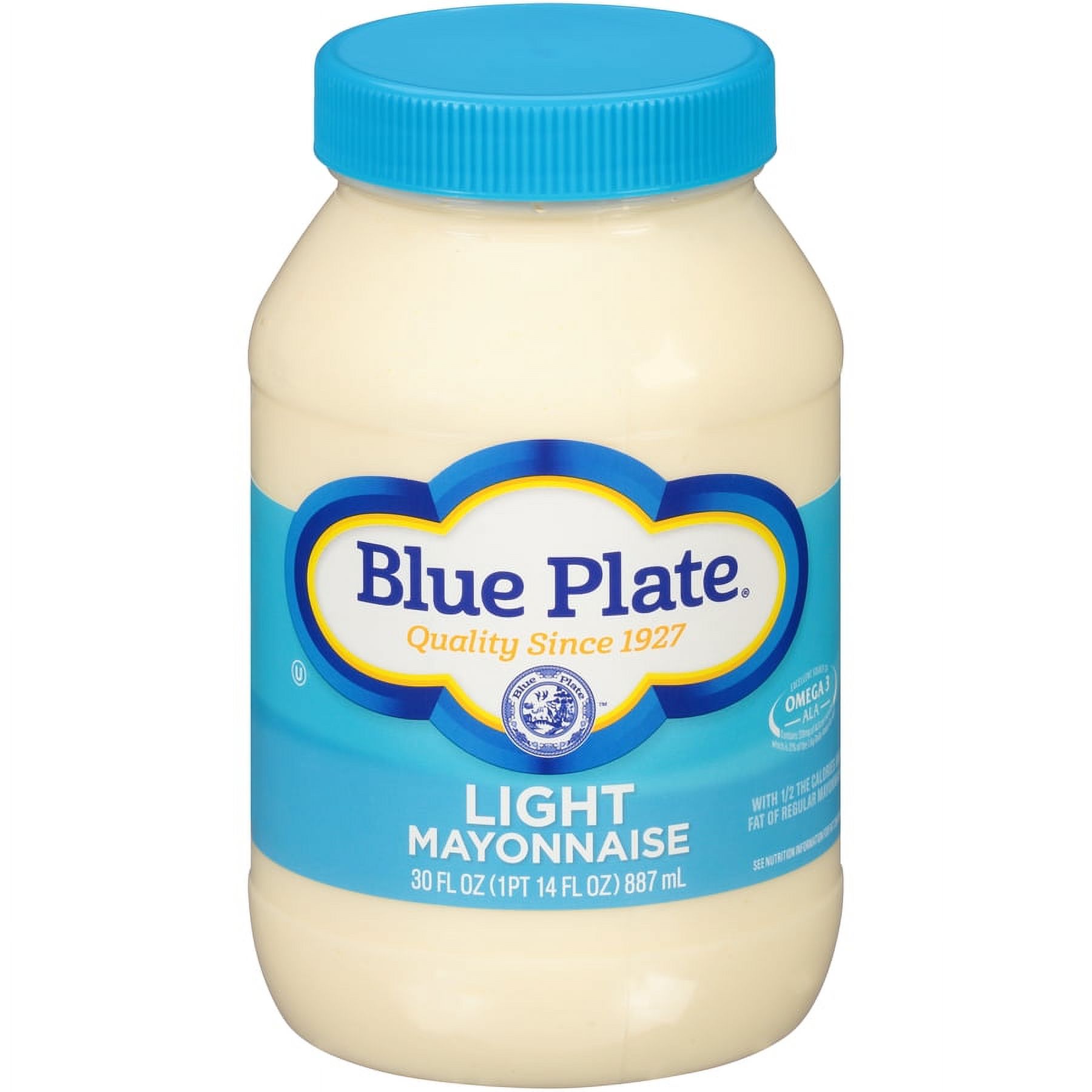 Blue Plate Light Mayonnaise, 30 Fl. Oz.