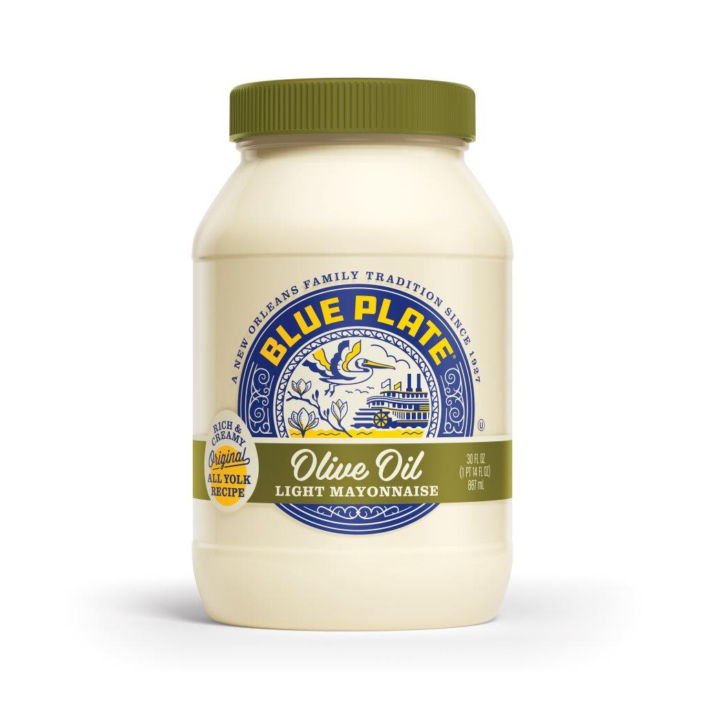 Blue Plate Light Mayonnaise With Olive Oil, 30 Fl. Oz.