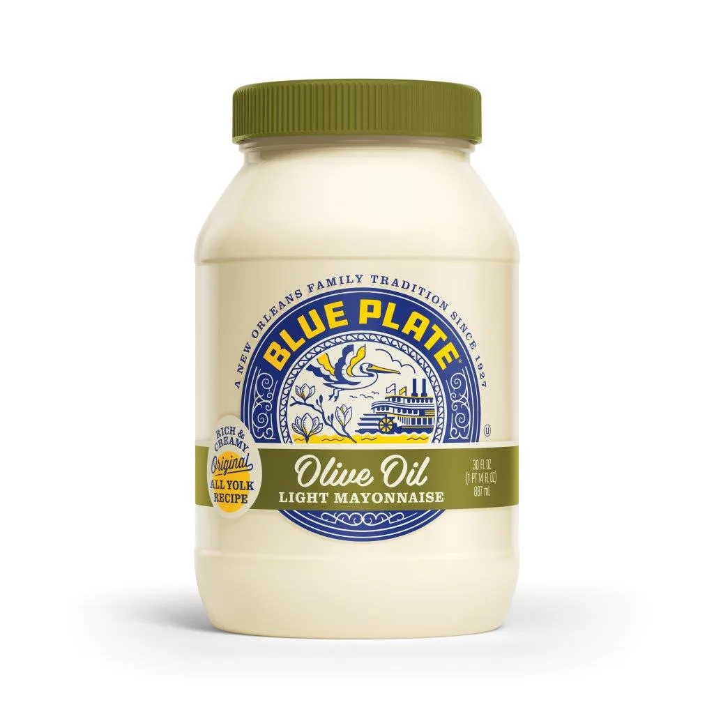 Blue Plate Light Mayonnaise With Olive Oil, 30 Fl. Oz.