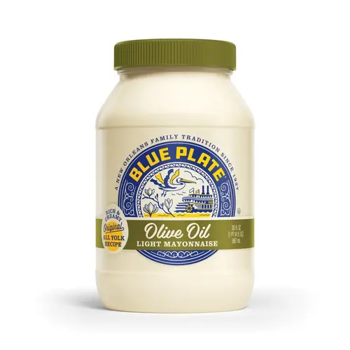 Blue Plate Light Mayonnaise With Olive Oil, 30 Fl. Oz.