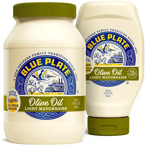 Blue Plate Light Mayonnaise With Olive Oil, 30 Fl. Oz. thumbnail 2