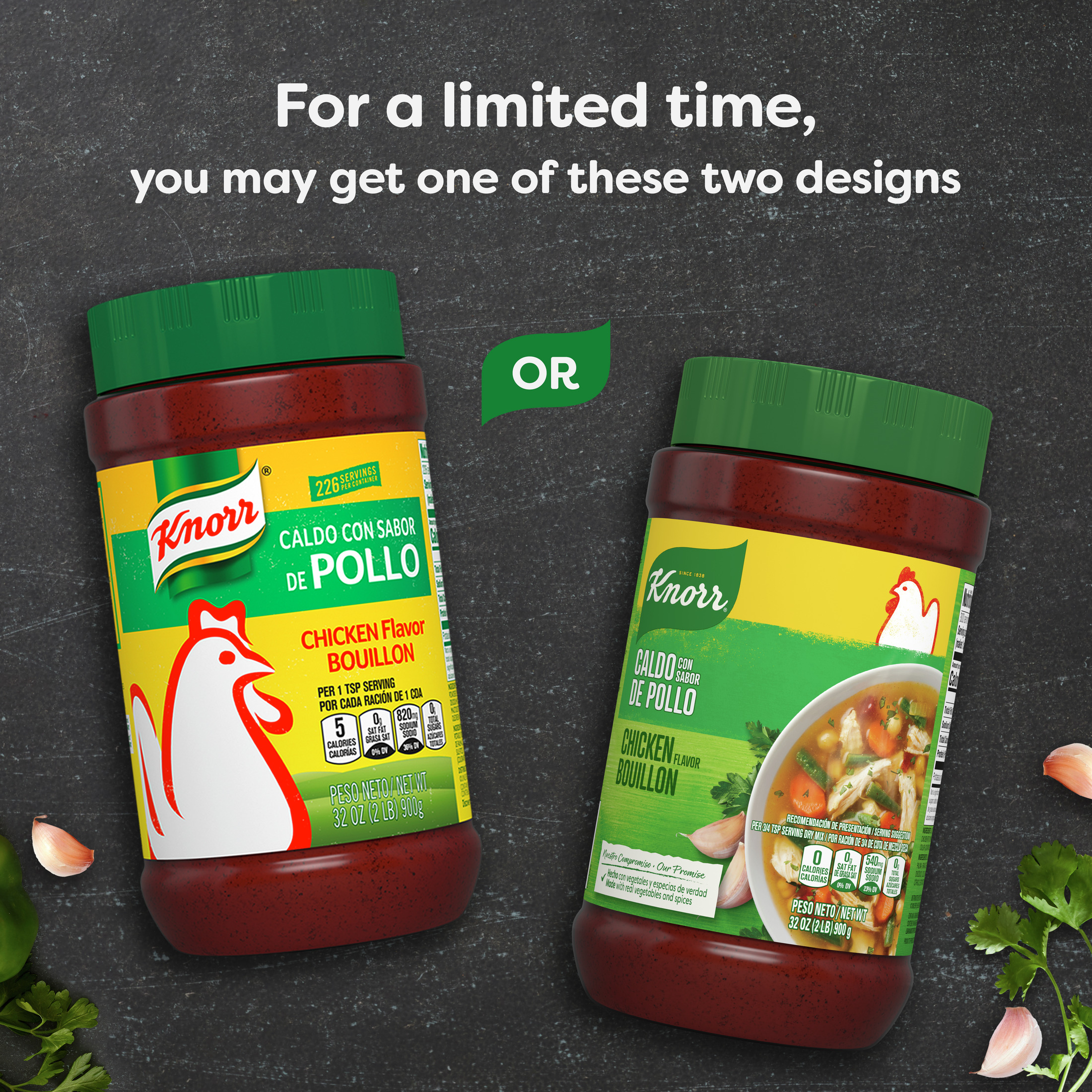 Knorr Shelf Stable Granulated Chicken Bouillon, 32 oz Jar thumbnail 4