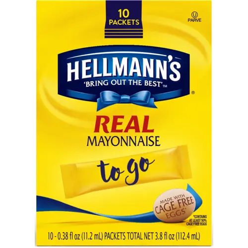 Hellmann's Real Mayonnaise To Go 10 ct thumbnail 2