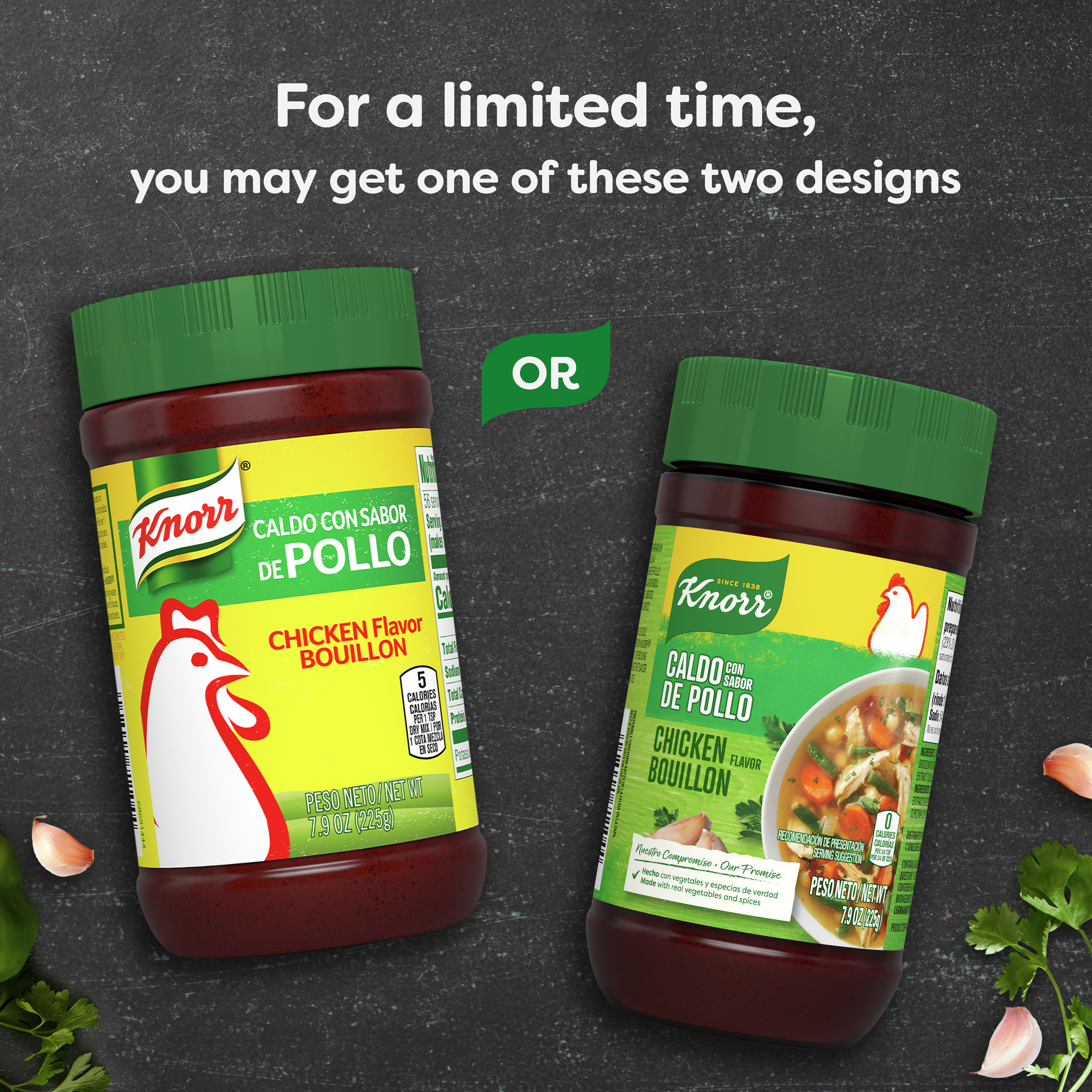 Knorr Granulated Bouillon Chicken Flavor Cholesterol-Free Powder, 7.9 oz Jar thumbnail 4