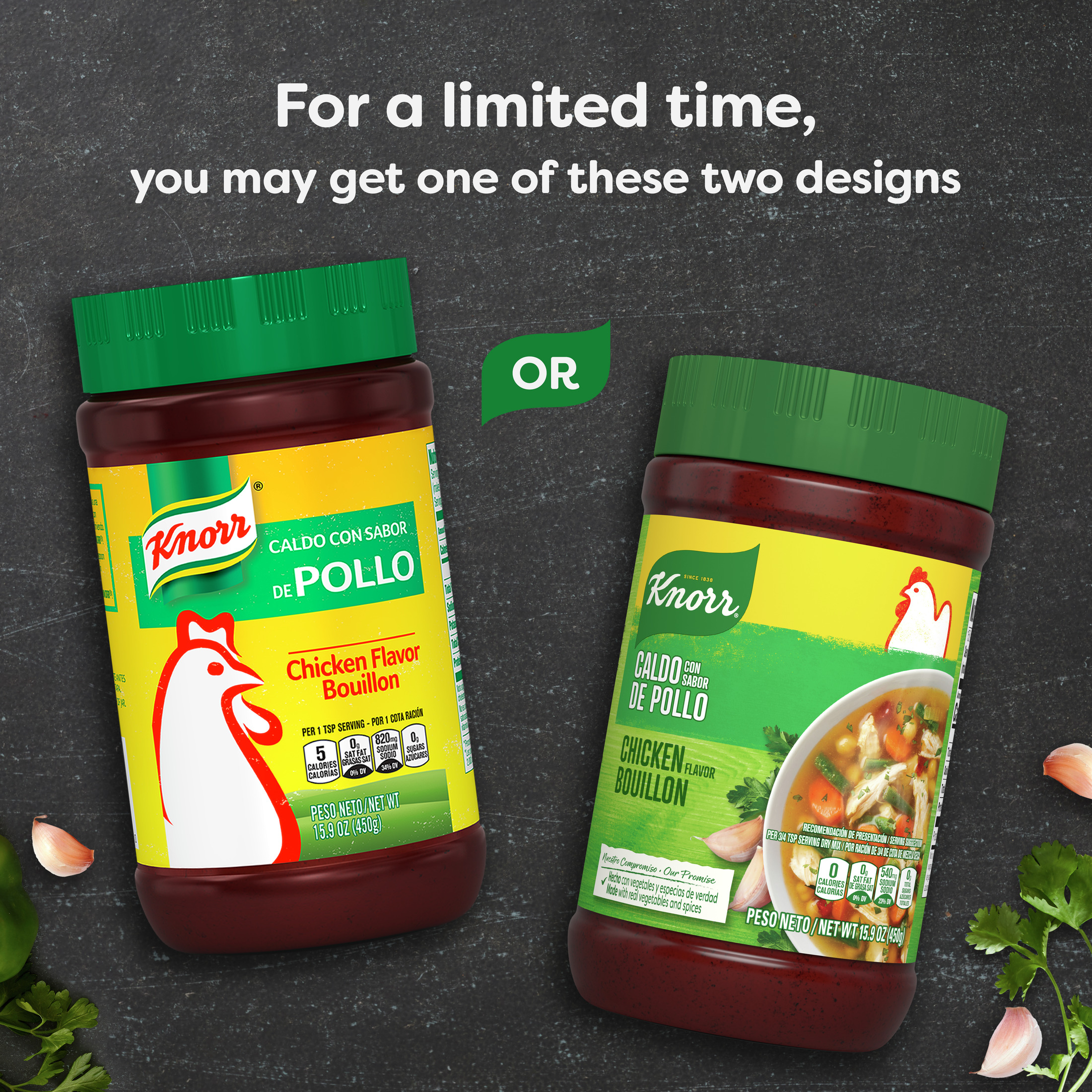 Knorr Granulated Chicken Flavor Bouillon Ground, 15.9 Oz Jar thumbnail 4