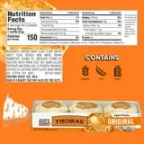 Thomas' Original English Muffins, 6 count, Plain English Muffins, 13 oz Tray thumbnail 4