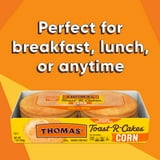 Thomas' Toast-R-Cakes Corn Cakes, 6 count, Corn Bread, 7 oz Tray thumbnail 2