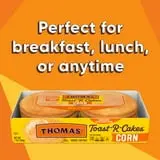 Thomas' Toast-R-Cakes Corn Cakes, 6 count, Corn Bread, 7 oz Tray thumbnail 2