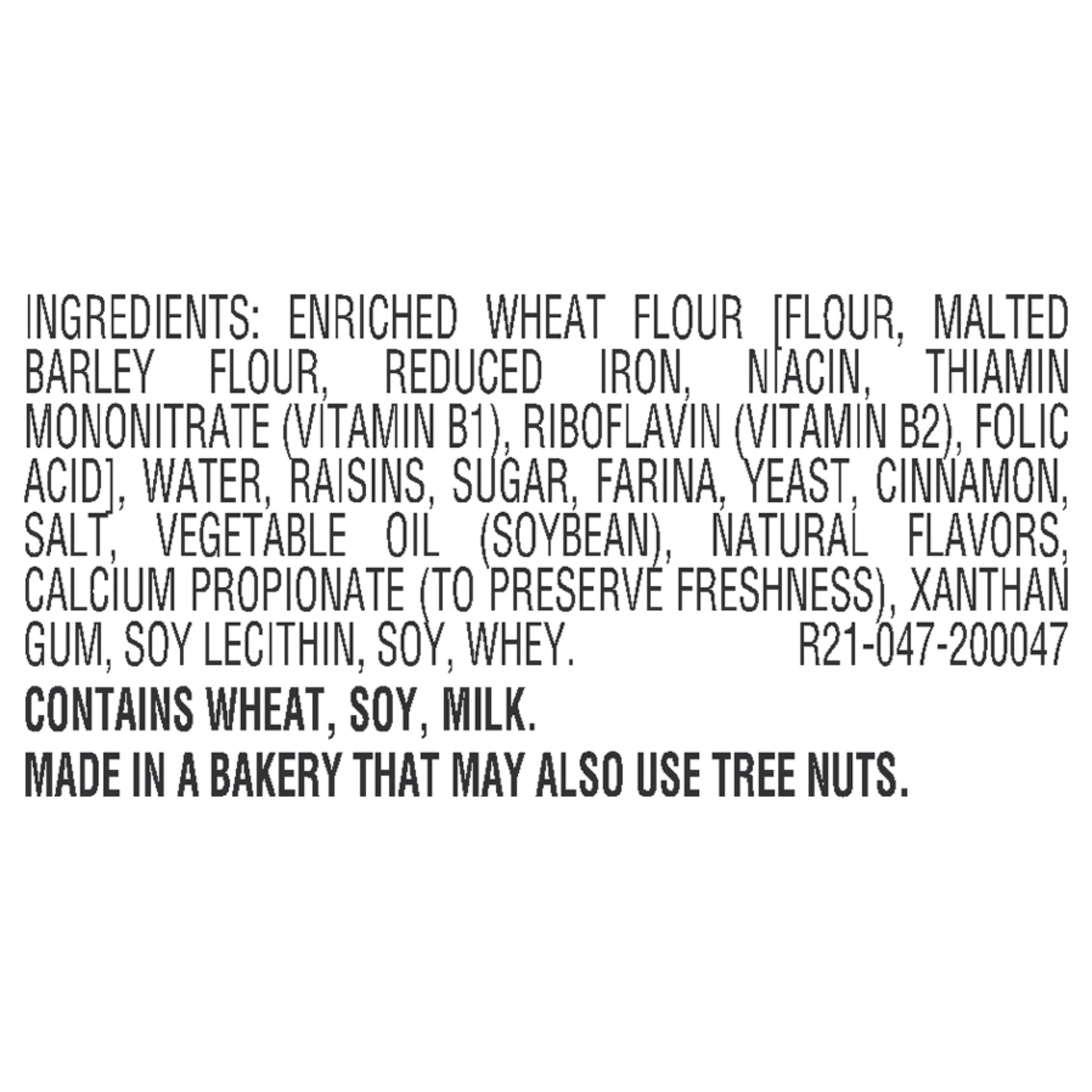 Thomas' Cinnamon Raisin English Muffin, 6 count, English Muffins, 13 oz Tray thumbnail 4