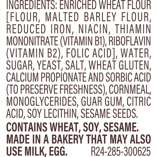 Thomas' Plain Mini Bagels, 10 count, Pre-sliced Bagels, 15 oz Bag thumbnail 4