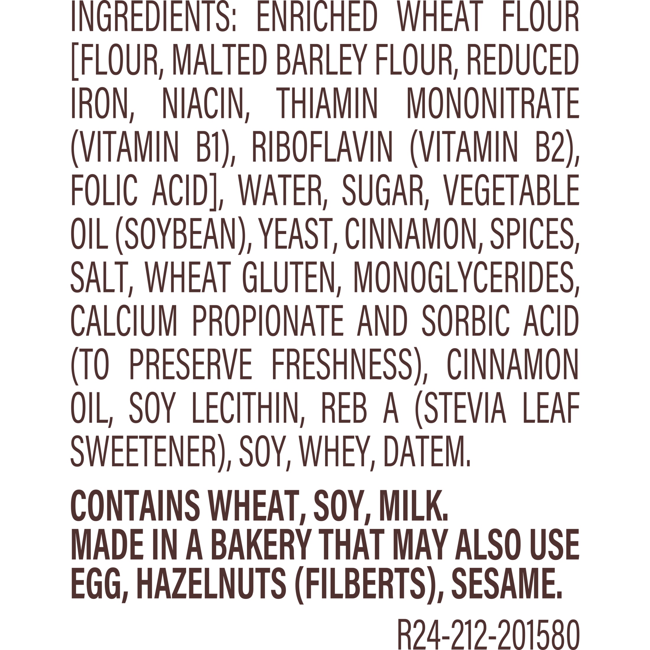 Thomas' Cinnamon Swirl Bread, 16 oz, Cinnamon Bread, Bag thumbnail 4