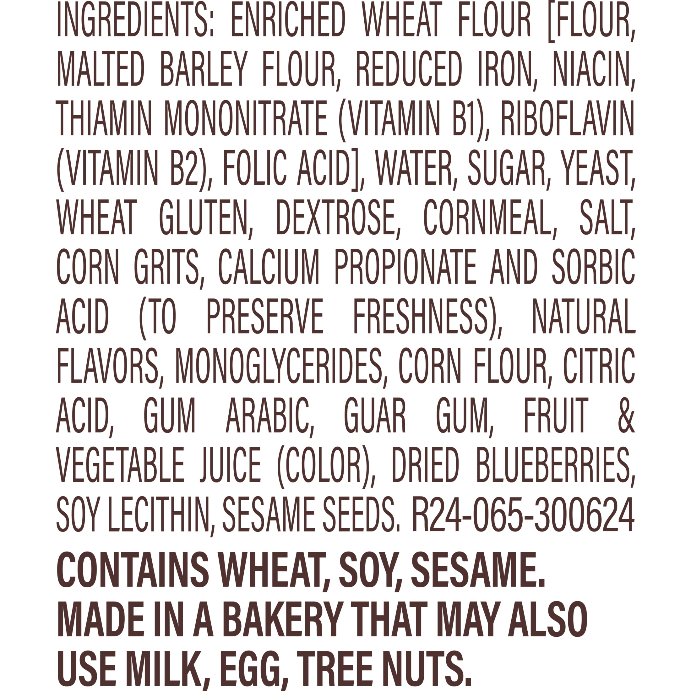 Thomas' Blueberry Bagels, 6 count, Pre-sliced Bagels, 20 oz Bag thumbnail 4