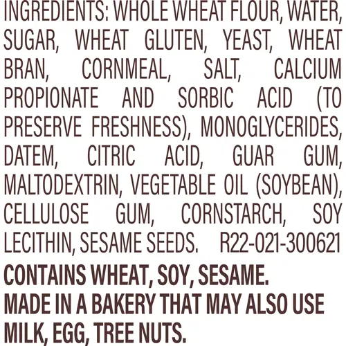 Thomas' Whole Wheat Bagels, 6 count, Pre-sliced Bagels, 20 oz Bag thumbnail 4