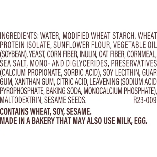 Thomas' Keto Plain Bagel Thins, 8 count, Pre-sliced Bagels, 13 oz Bag thumbnail 4