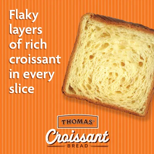 Thomas' Croissant Bread, 13.5 oz thumbnail 3