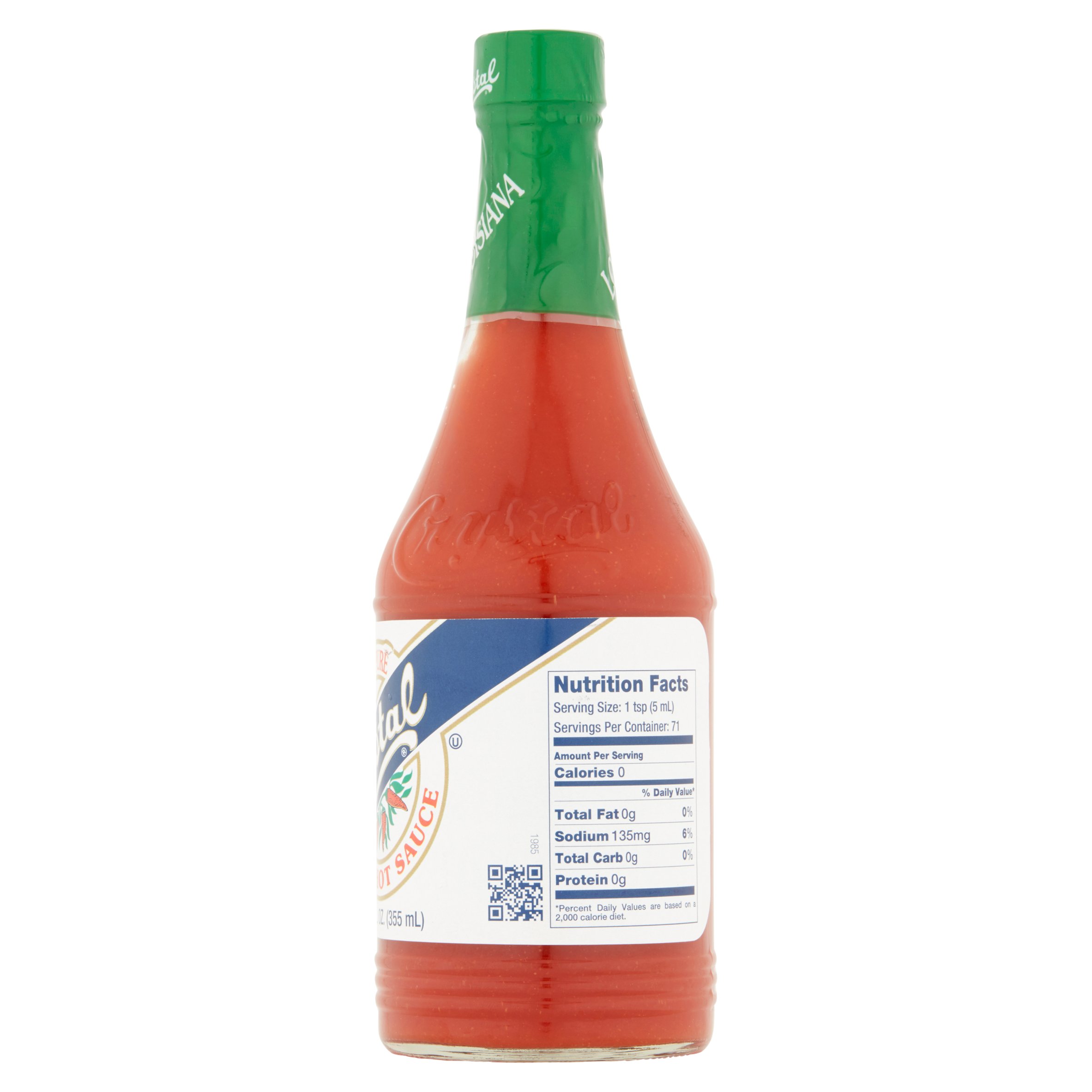 Louisiana Crystal Pure Hot Sauce, 12 fl oz thumbnail 2