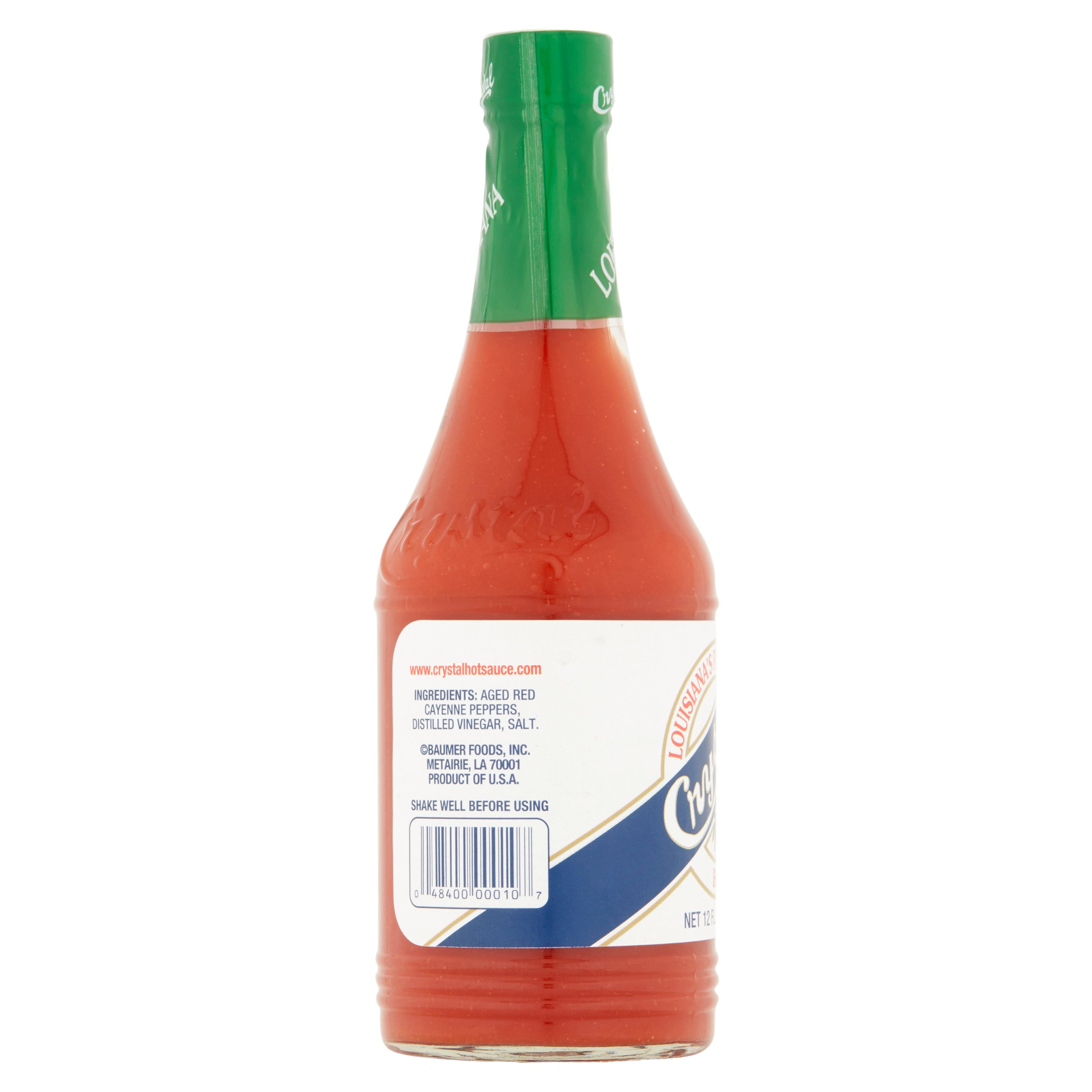 Louisiana Crystal Pure Hot Sauce, 12 fl oz thumbnail 3