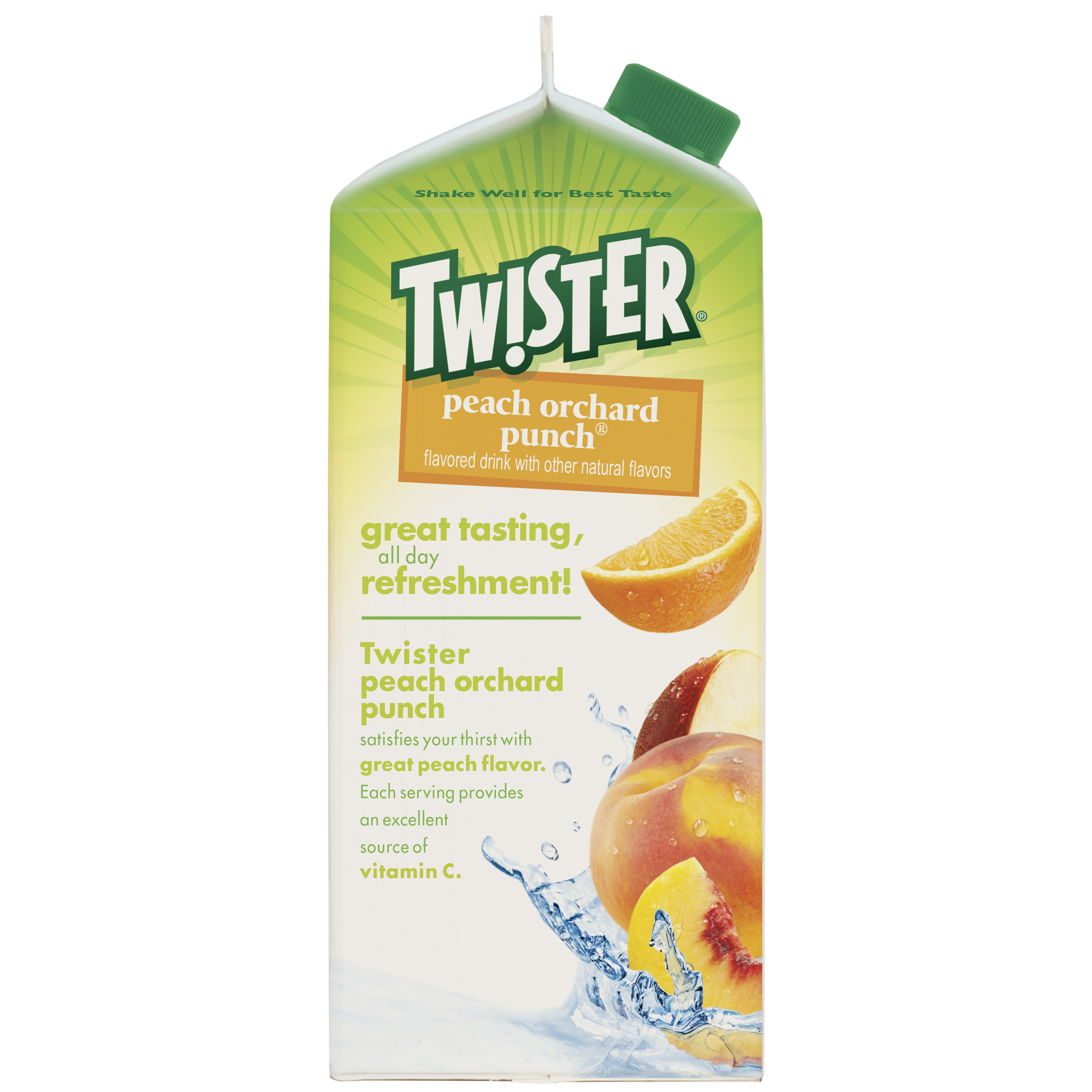 Twister Peach Orchard Punch Flavored Juice Drink, 59 fl oz thumbnail 3