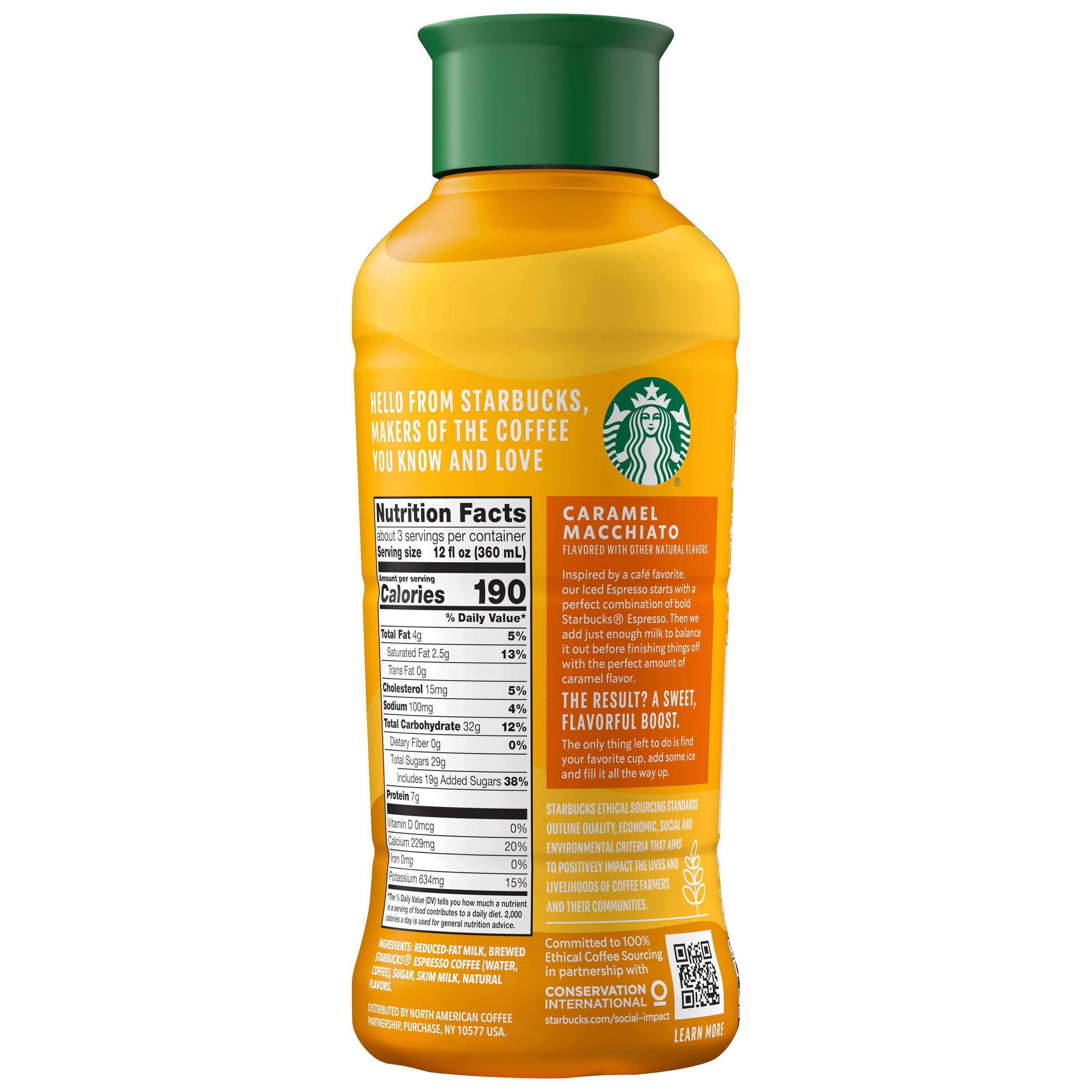 Starbucks Iced Espresso Beverage Caramel Macchiato 40 Fl Oz thumbnail 3