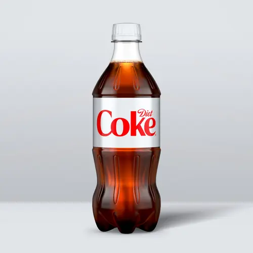 Diet Coke Diet Cola Soda Pop, 20 fl oz Bottle thumbnail 2