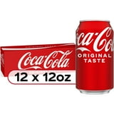 Coca-Cola Classic Soda Pop Fridge Pack, 12 fl oz Cans, 12 Pack