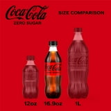 Coca-Cola Zero Sugar Sugar-Free Soda Pop, 16.9 fl oz Bottles, 6 Pack thumbnail 4