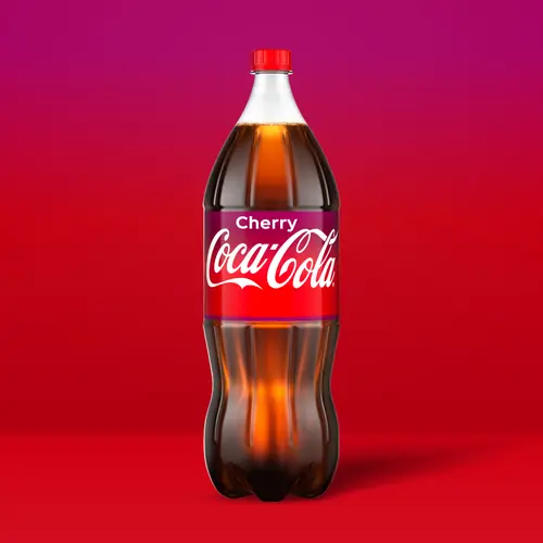 Coca-Cola Cherry Soda Pop, 2 Liter Bottle thumbnail 2