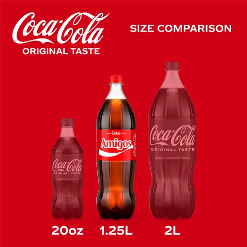 Coca-Cola Soda Pop, 1.25 Liters Bottle thumbnail 3