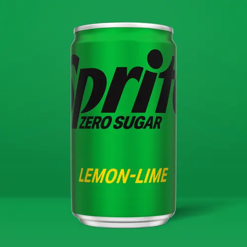 Sprite Zero Sugar Lemon Lime Mini Soda Pop Soft Drink, 7.5 fl oz, 6 Pack Cans thumbnail 2