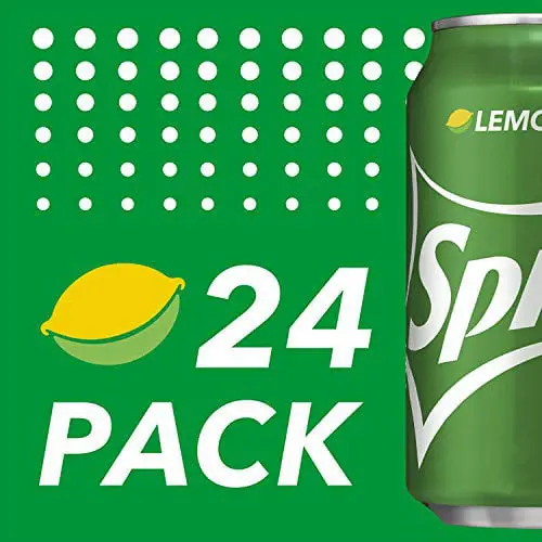 Sprite Lemon Lime Soda Soft Drinks, 12 fl oz, 24 Pack thumbnail 4