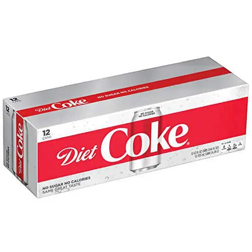 Diet Coke Soda Soft Drink, 12 Fl Oz, 36 Pack thumbnail 3