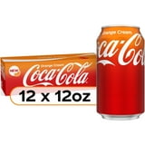Coca-Cola Orange Cream Soda, 12 oz. cans (Pack of 12)