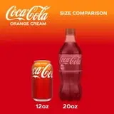Coca-Cola Orange Cream Soda, 12 oz. cans (Pack of 12) thumbnail 4