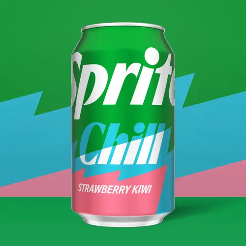 Sprite Chill Strawberry Kiwi Fridge Pack Cans, 12 fl oz, 12 Pack thumbnail 2