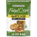 Snack Factory Garlic Parmesan Pretzel Crisps, 14 oz Party Size Bag