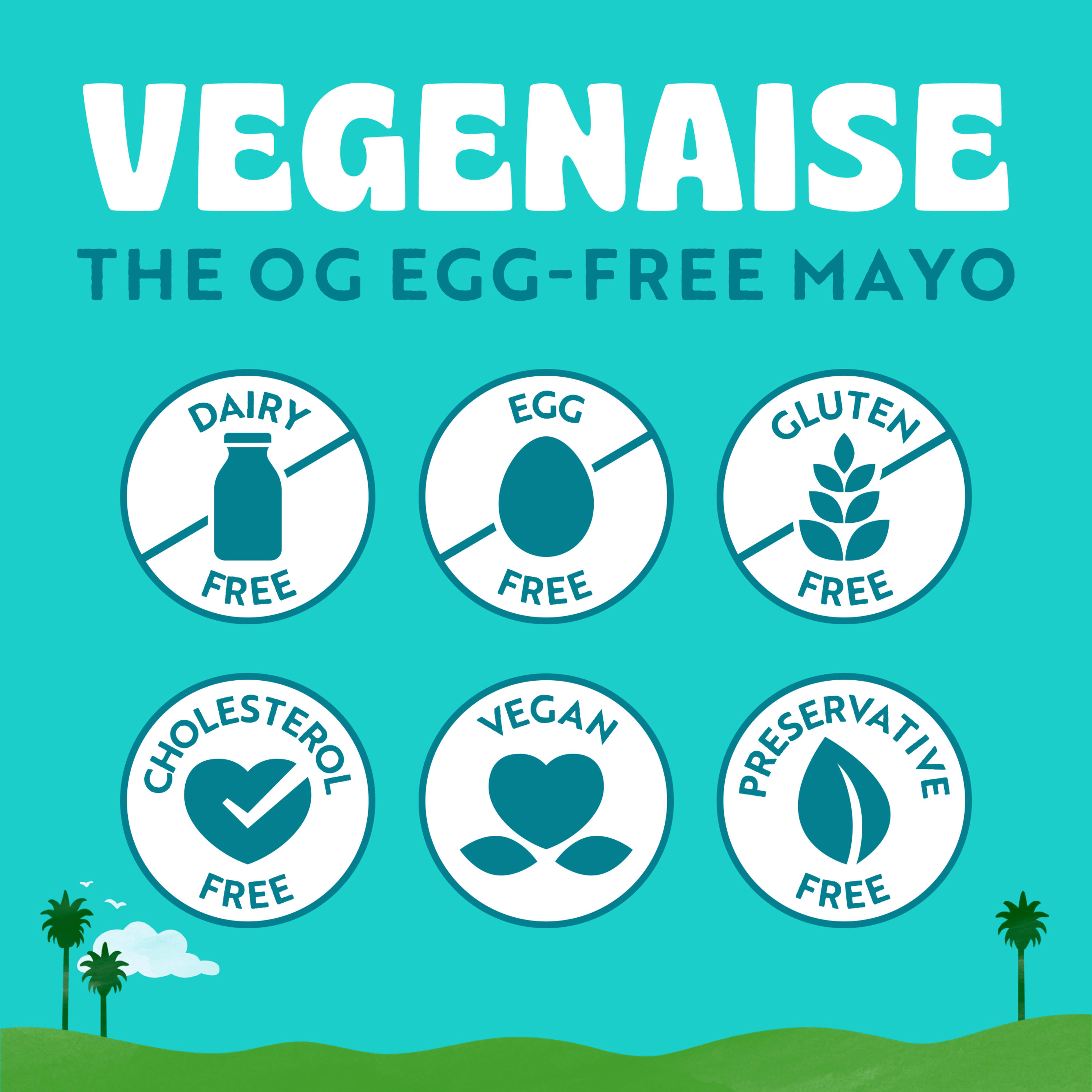 Follow Your Heart Dairy Free Egg Free Original Vegenaise Spread, 14 oz thumbnail 4