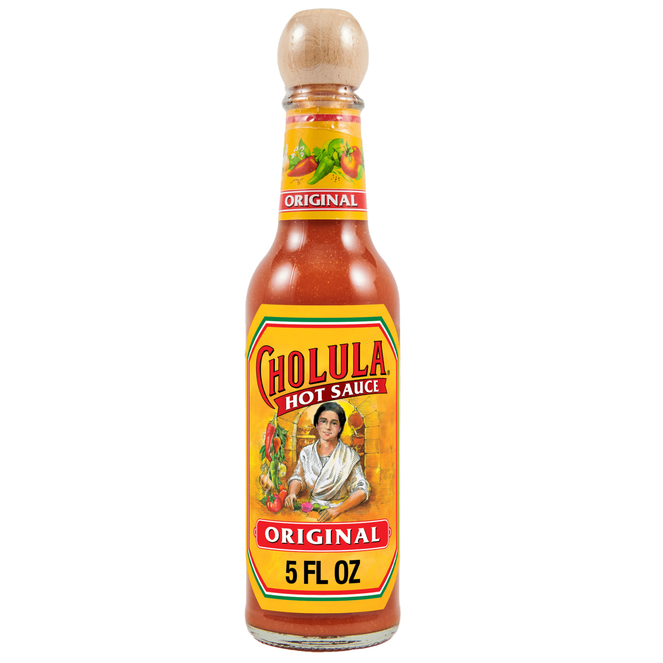 Cholula Kosher Original Hot Sauce, 5 fl oz Bottle