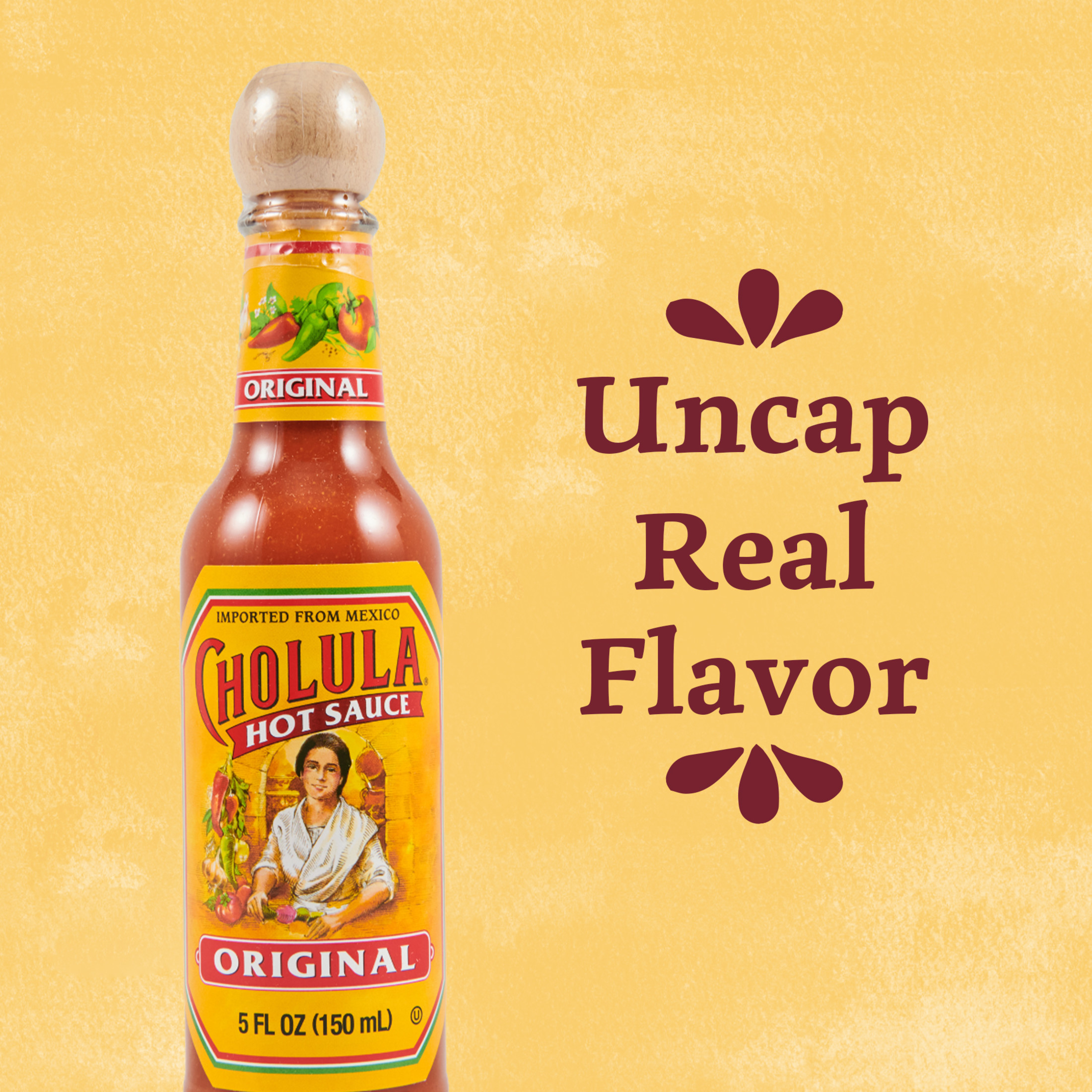Cholula Kosher Original Hot Sauce, 5 fl oz Bottle thumbnail 4