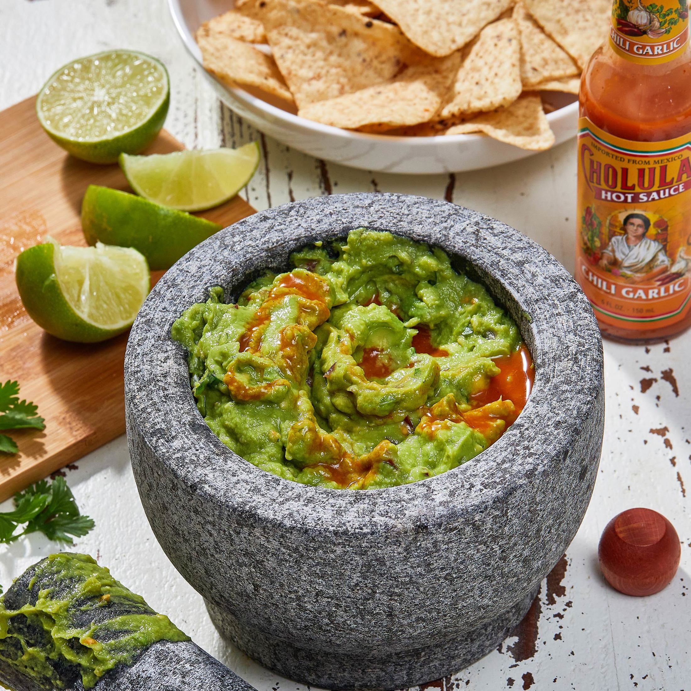 Cholula Non-GMO Kosher Chili Garlic Hot Sauce, 5 fl oz Bottle thumbnail 4