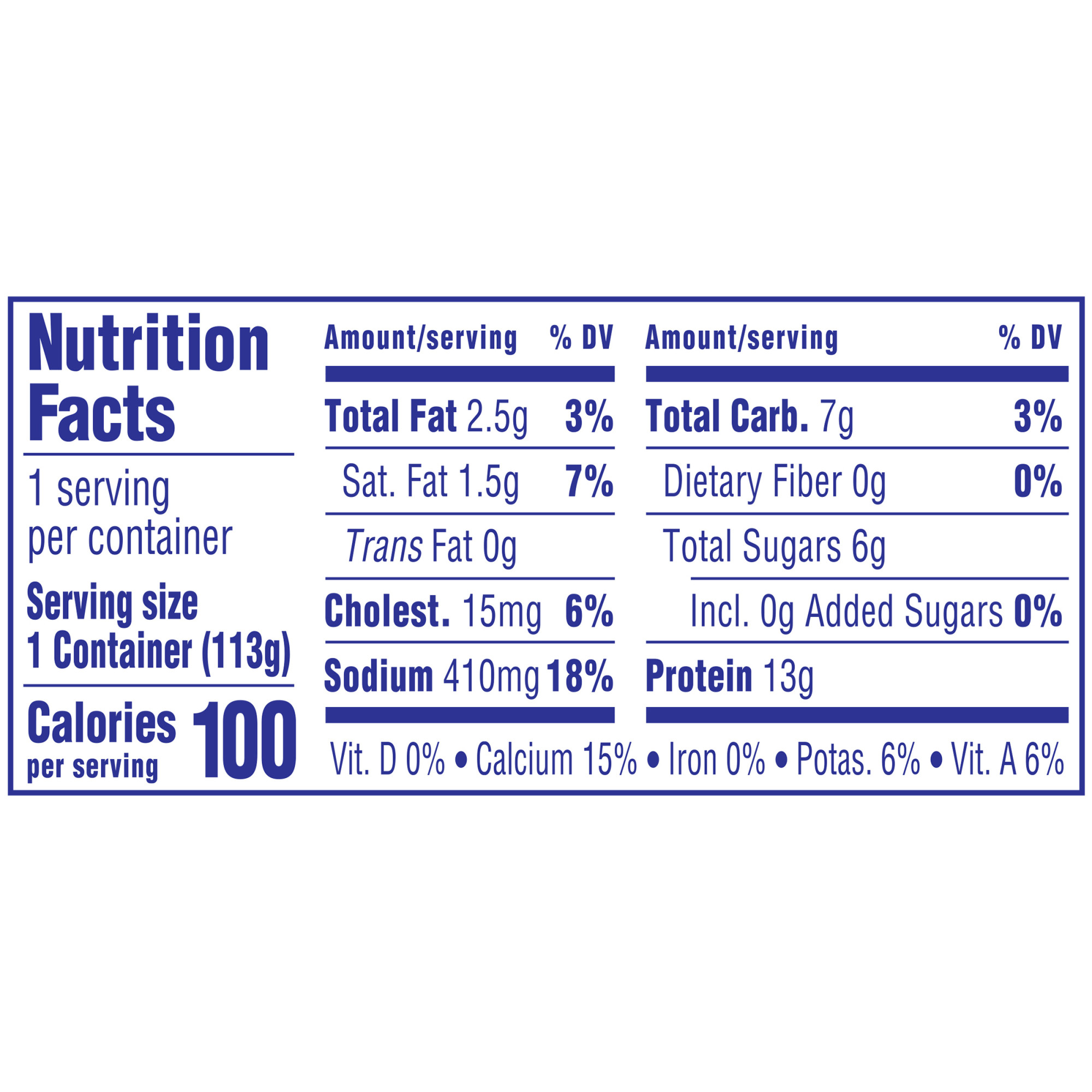 Knudsen On The Go Lowfat Cottage Cheese with 2% Milkfat, 4 Count Pack, 4 oz Cups, Refrigerated thumbnail 4