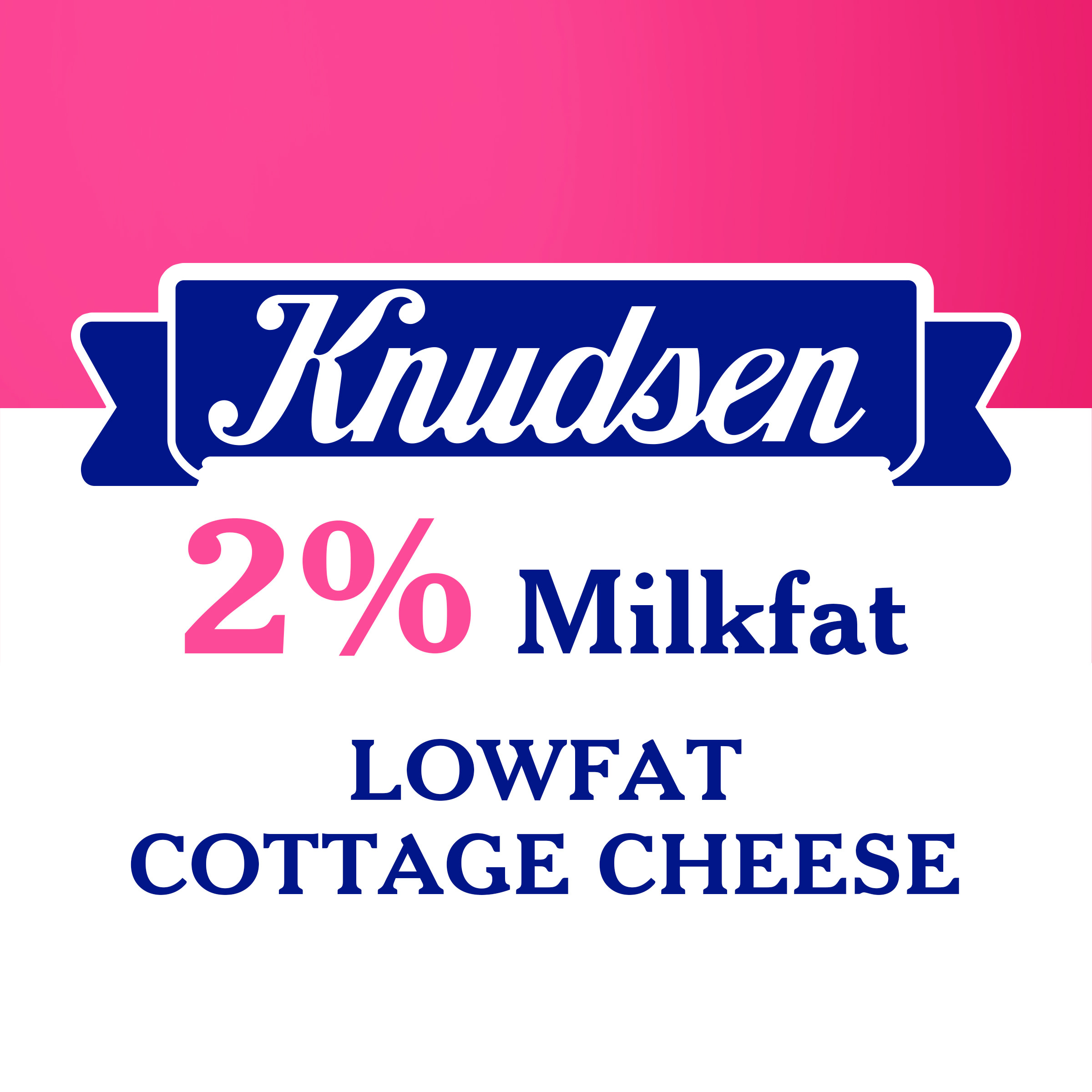 Knudsen Lowfat Small Curd Cottage Cheese with 2% Milkfat, 16 oz Tub thumbnail 2