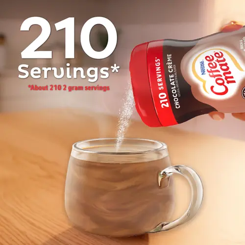 Coffee mate Chocolate CrÃ¨me Powder Coffee Creamer, 15 oz thumbnail 4