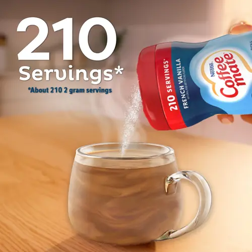 Coffee mate French Vanilla Powder Coffee Creamer, 15 oz thumbnail 4