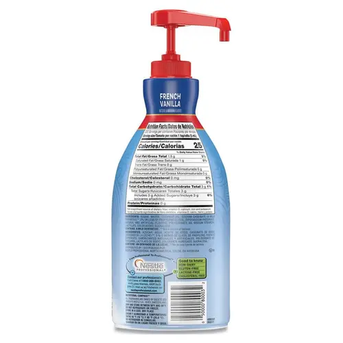 1.5 Liter Pump Bottle Liquid Coffee Creamer - French Vanilla (2/Carton) thumbnail 2