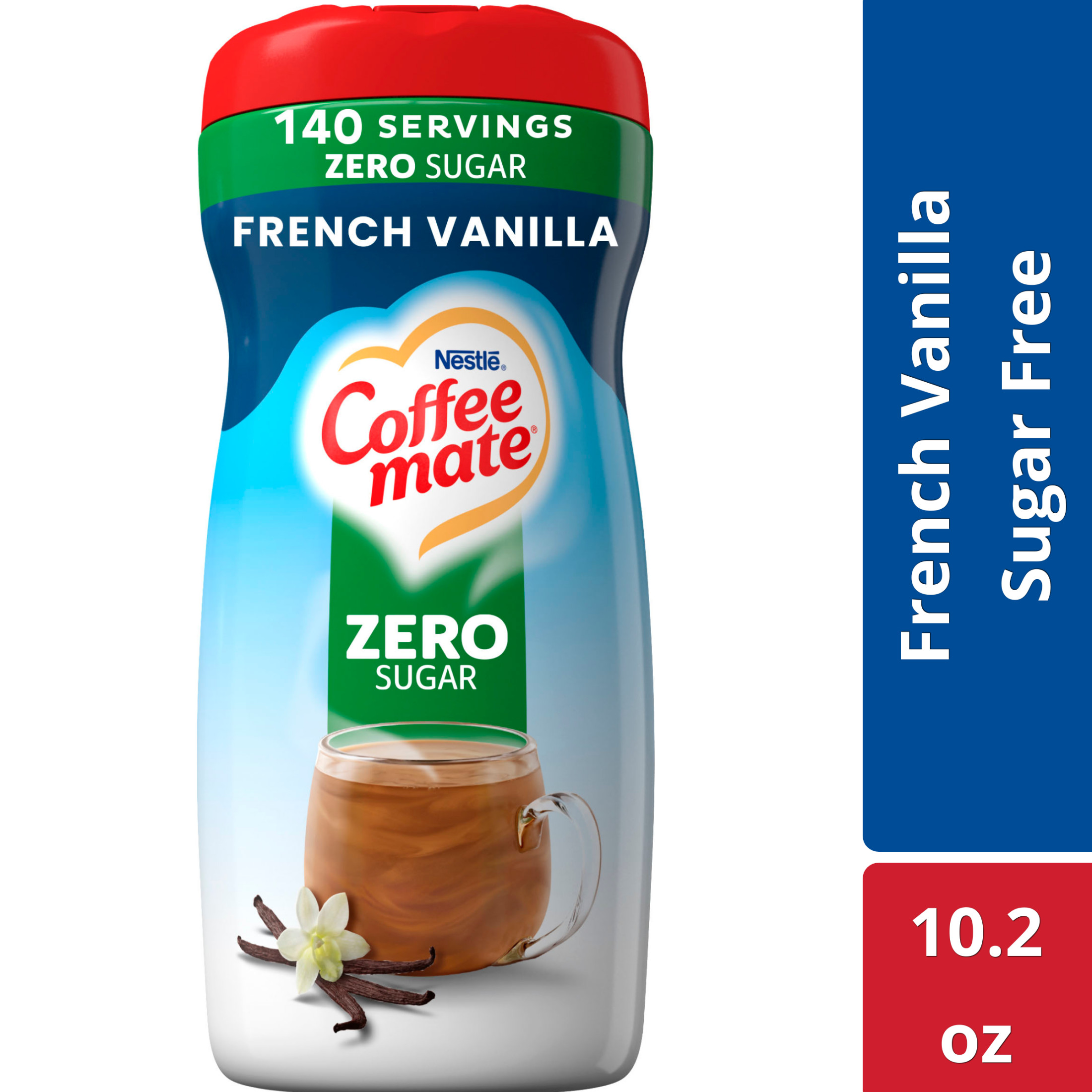 Coffee mate French Vanilla Sugar-Free Powder Coffee Creamer, 10.2 oz