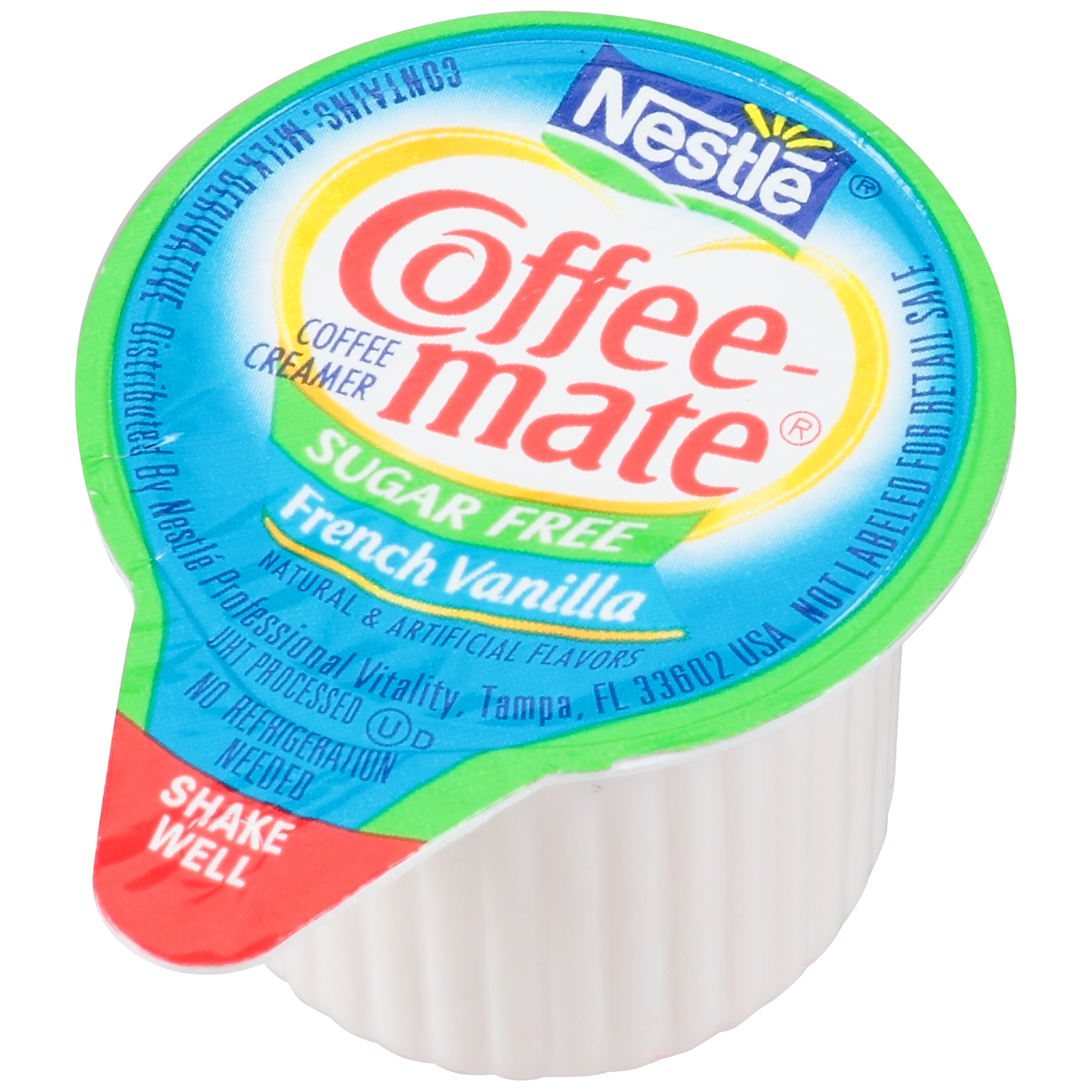 Coffee Mate Sugar-Free French Vanilla Liquid Coffee Creamer Singles, 0.375 fl oz, 50 Ct thumbnail 4