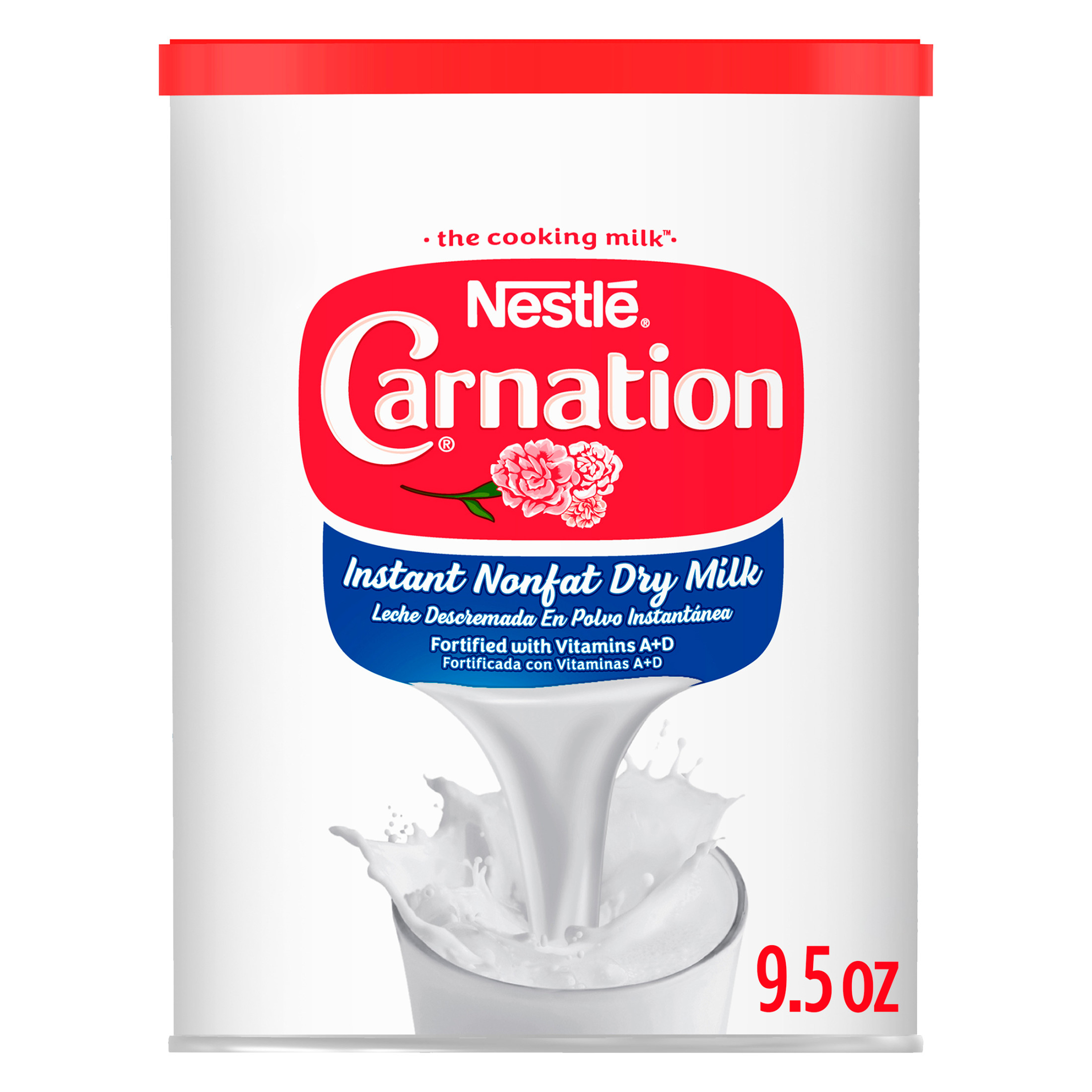 Nestle Carnation Instant Non fat Dry Milk, 9.625 oz, 12 Servings