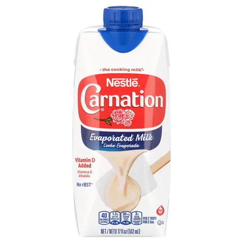 Nestle Carnation Vitamin D Added Evaporated Milk for Easter Baking, 17 fl Oz Carton