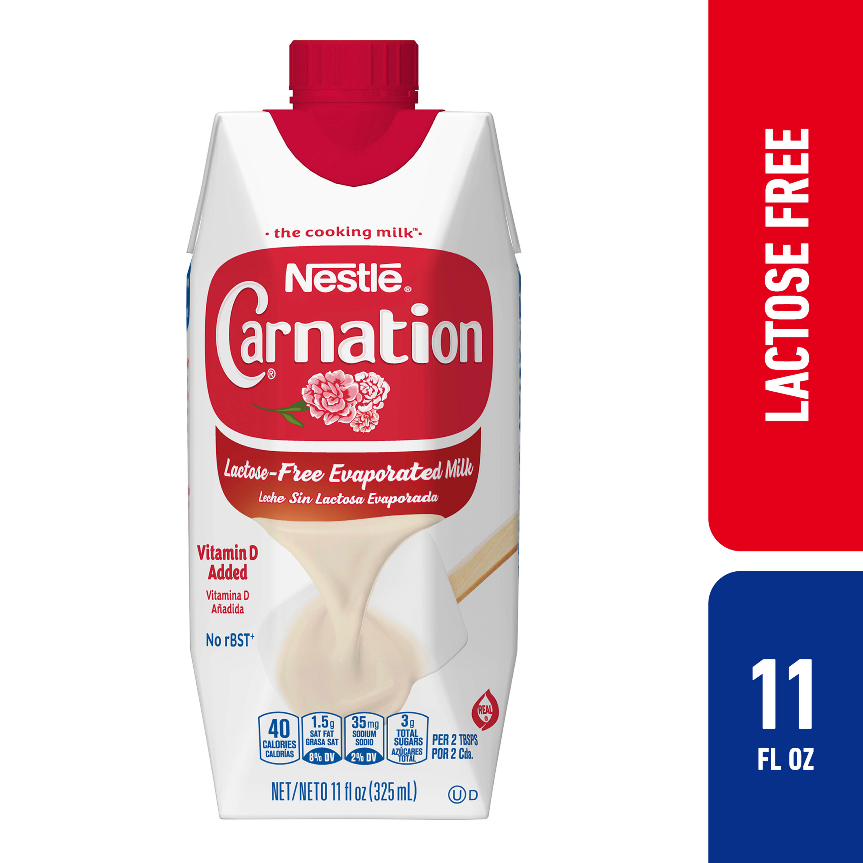 Nestle Carnation Lactose-Free Evaporated Milk for Easter Baking, 11 fl oz  Carton